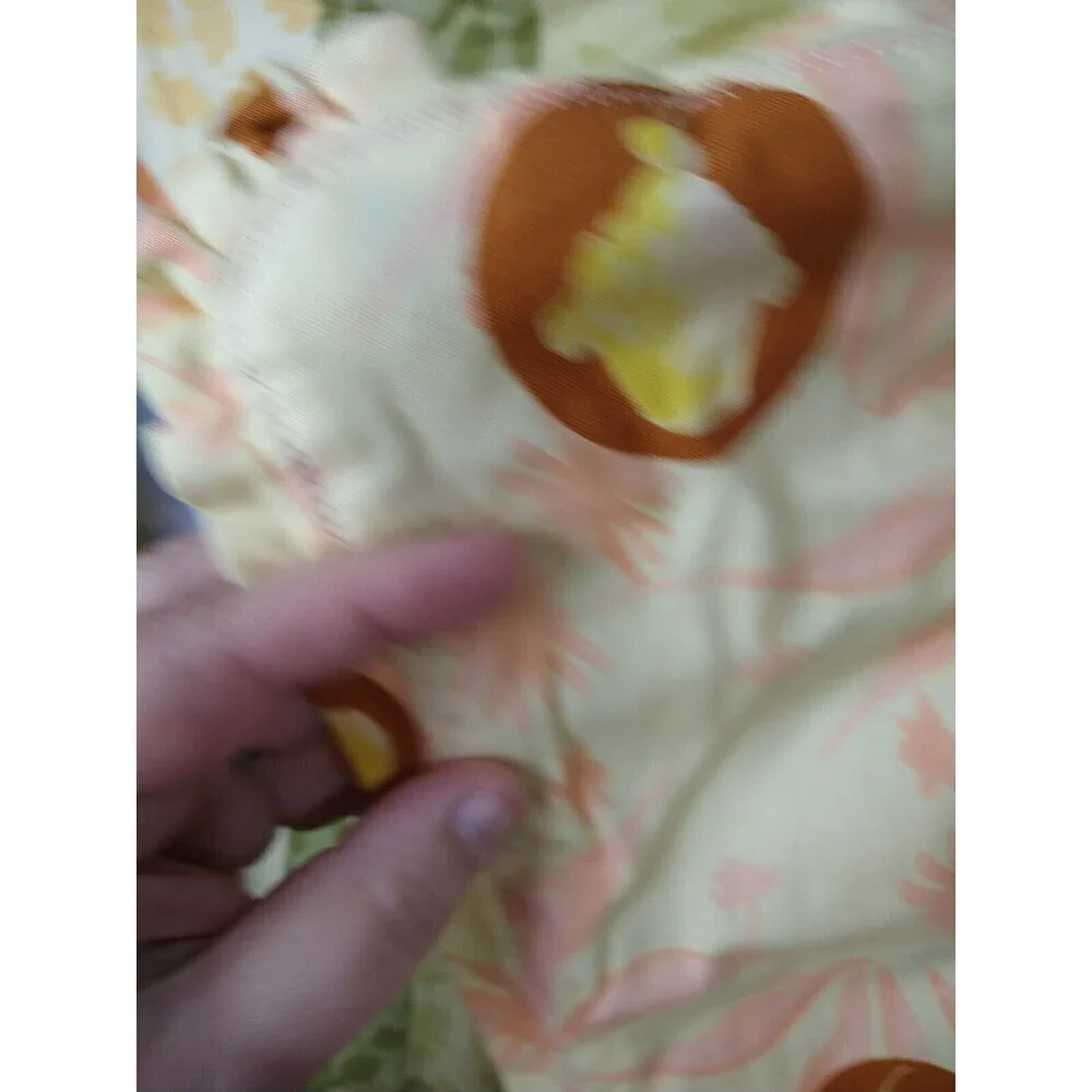Zebra Jungle Pastel Baby Toddler Quilted Blanket 34.5